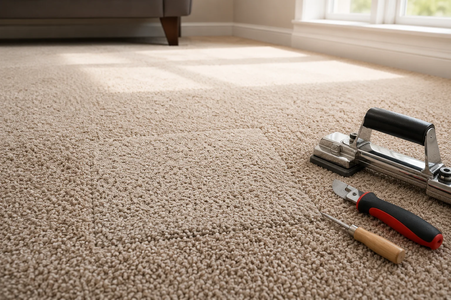 Professional carpet repair and stretching service in Rogue Valley Oregon