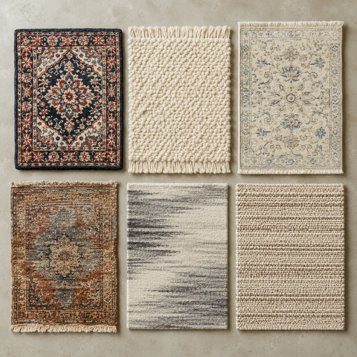 Different rug types cleaned in Medford Oregon