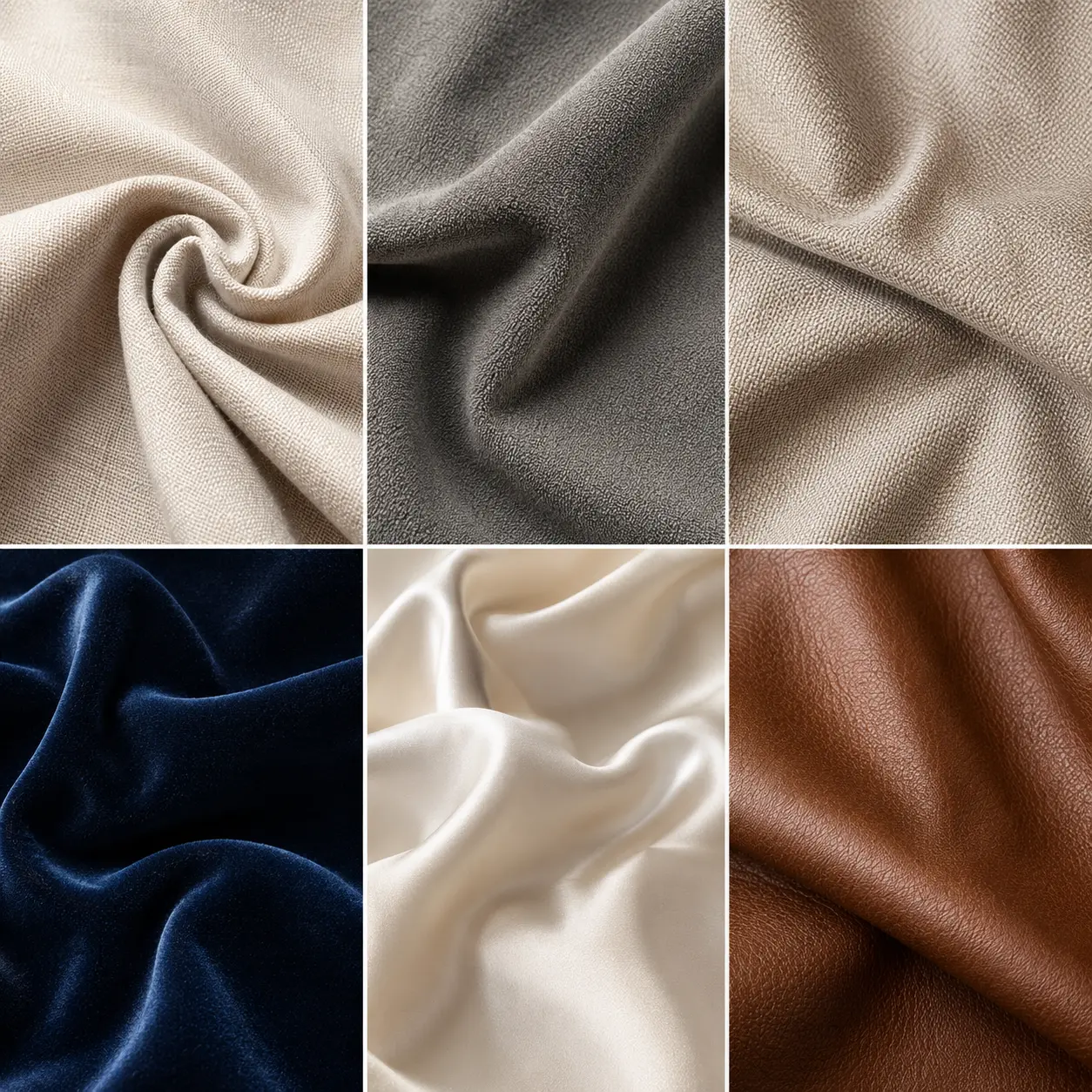 Different upholstery fabric types cleaned in Medford Oregon