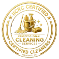 Certified Cleaners Carpet Cleaning Medford Oregon IICRC Certified Cleaners Badge Carpet Cleaning Medford Oregon